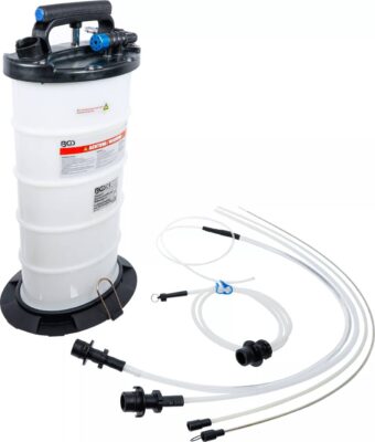 Pompa pentru inlocuit lichid frana si extractor de ulei pe la joja, antigel din sistemul de racire, capacitate7, 5 l, BGS 3155
