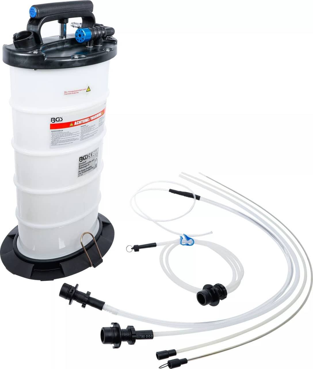 Pompa pentru inlocuit lichid frana si extractor de ulei pe la joja, antigel din sistemul de racire, capacitate7, 5 l, BGS 3155 – Pompe ulei/Adblue si Motorina Pompa pentru inlocuit lichid frana si extractor de ulei pe la joja, antigel din sistemul de racire, capacitate7, 5 l, BGS 3155 - Pompe ulei/Adblue si Motorina