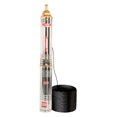 Pompa submersibila ELEFANT 4QJD2/8, 1100W, 8 turbine, 66 l/min, inaltime refulare 55 m