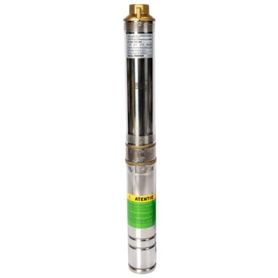 Pompa submersibila Micul Fermier, 1.1 kW, debit maxim 3900 l/h, inaltime maxima de pompare 51m, 8 turbine