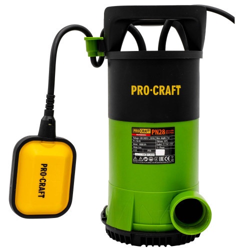 Pompa submersibila monoetajata 750W PROCRAFT PN28 – Pompe apa Pompa submersibila monoetajata 750W PROCRAFT PN28 - Pompe apa