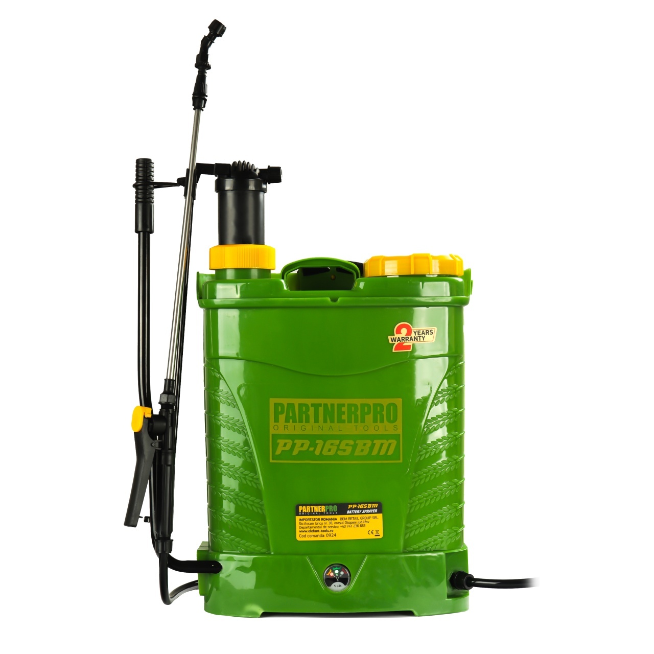 PP-16SBM pompa de stropit cu acumulator 2 in 1 12V8Ah 620 m2 PartnerPro – In lucru PP-16SBM pompa de stropit cu acumulator 2 in 1 12V8Ah 620 m2 PartnerPro - In lucru