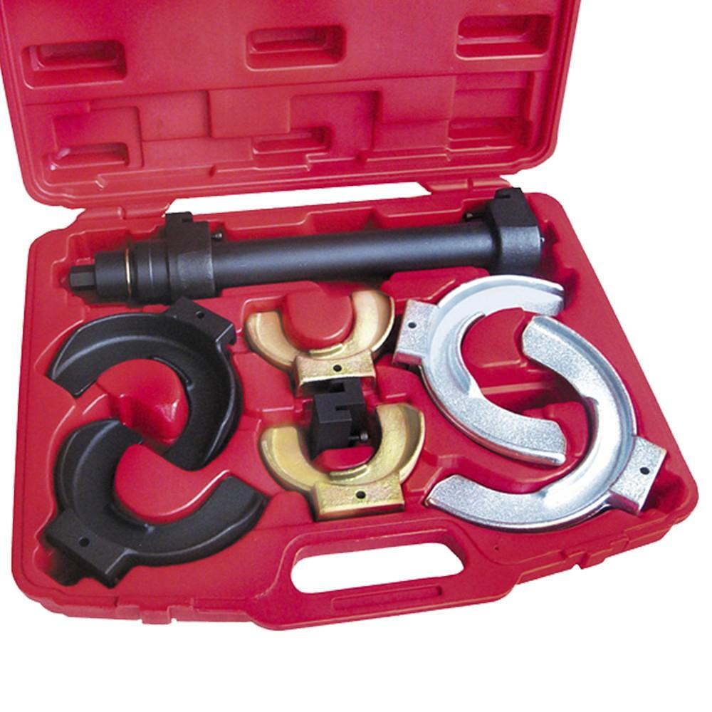 Presa de arcuri mobila, Marco Tools – Spin – In lucru Presa de arcuri mobila, Marco Tools - Spin - In lucru