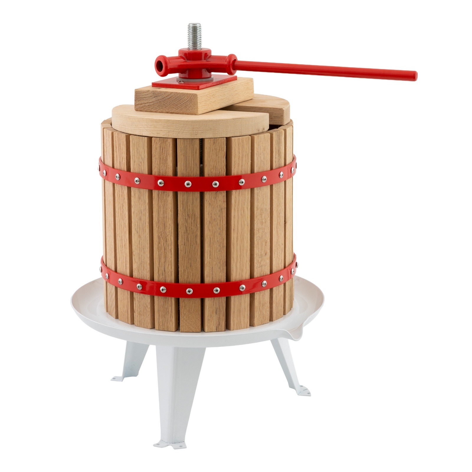 Presa manuală pentru fructe ELEFANT FP-6, 6 L – Zdrobitoare Presa manuală pentru fructe ELEFANT FP-6, 6 L - Zdrobitoare