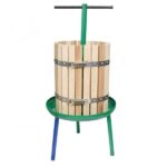 Presa/teasc struguri VIlen, 30 L Lemn, cu Filet, cu picioare - In lucru