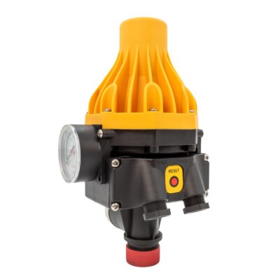 Prescontrol automat cu manometru pentru pompă de apă ROTOR RWPC-3, 1100W 1.5bar