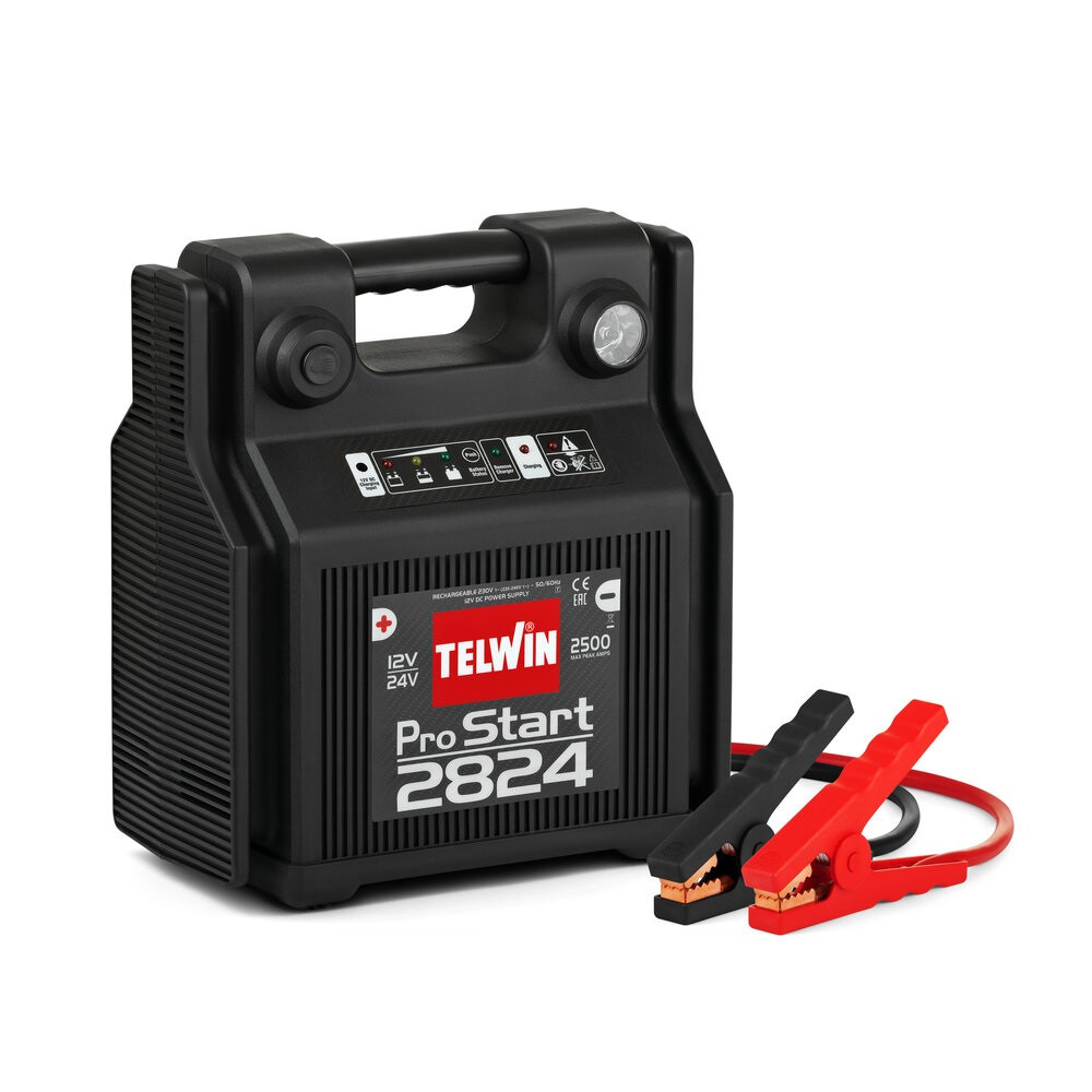 Pro Start 2824 12-24V – Robot pornire TELWIN – Redresoare Pro Start 2824 12-24V - Robot pornire TELWIN - Redresoare