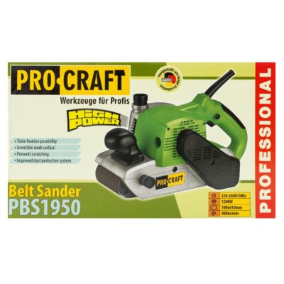PROCRAFT PBS1950, aparat de slefuit, produsul contine taxa timbru verde 2.5 Ron, 6.75 kg - Slefuitoare si Rindele