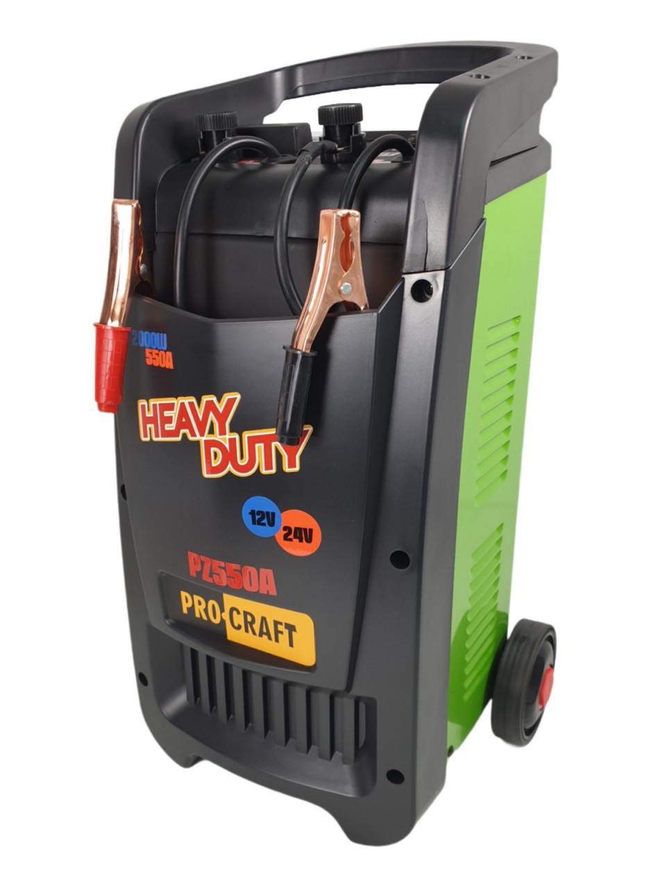PROCRAFT PZ550A, Robot pornire, incarcator invertor auto – In lucru PROCRAFT PZ550A, Robot pornire, incarcator invertor auto - In lucru