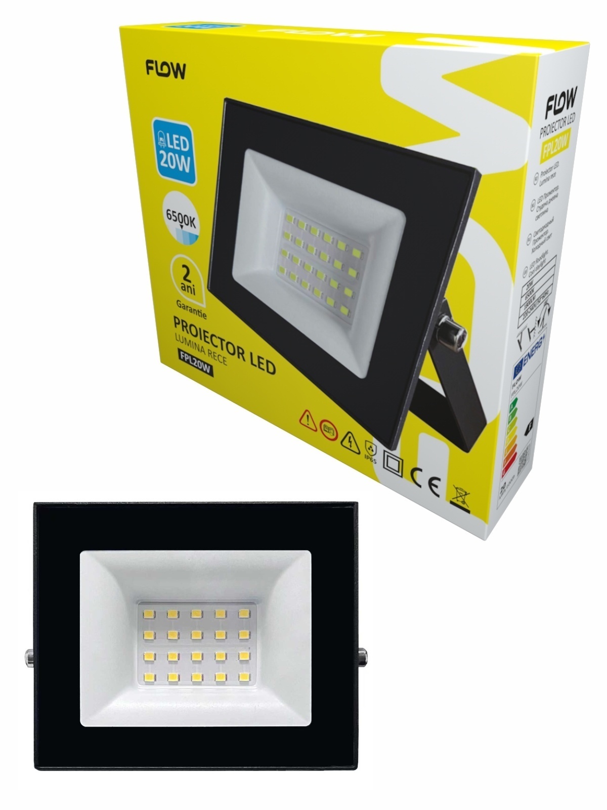 PROIECTOR LED 20W 6500K LUMINĂ RECE FLOW FPL20W – In lucru PROIECTOR LED 20W 6500K LUMINĂ RECE FLOW FPL20W - In lucru