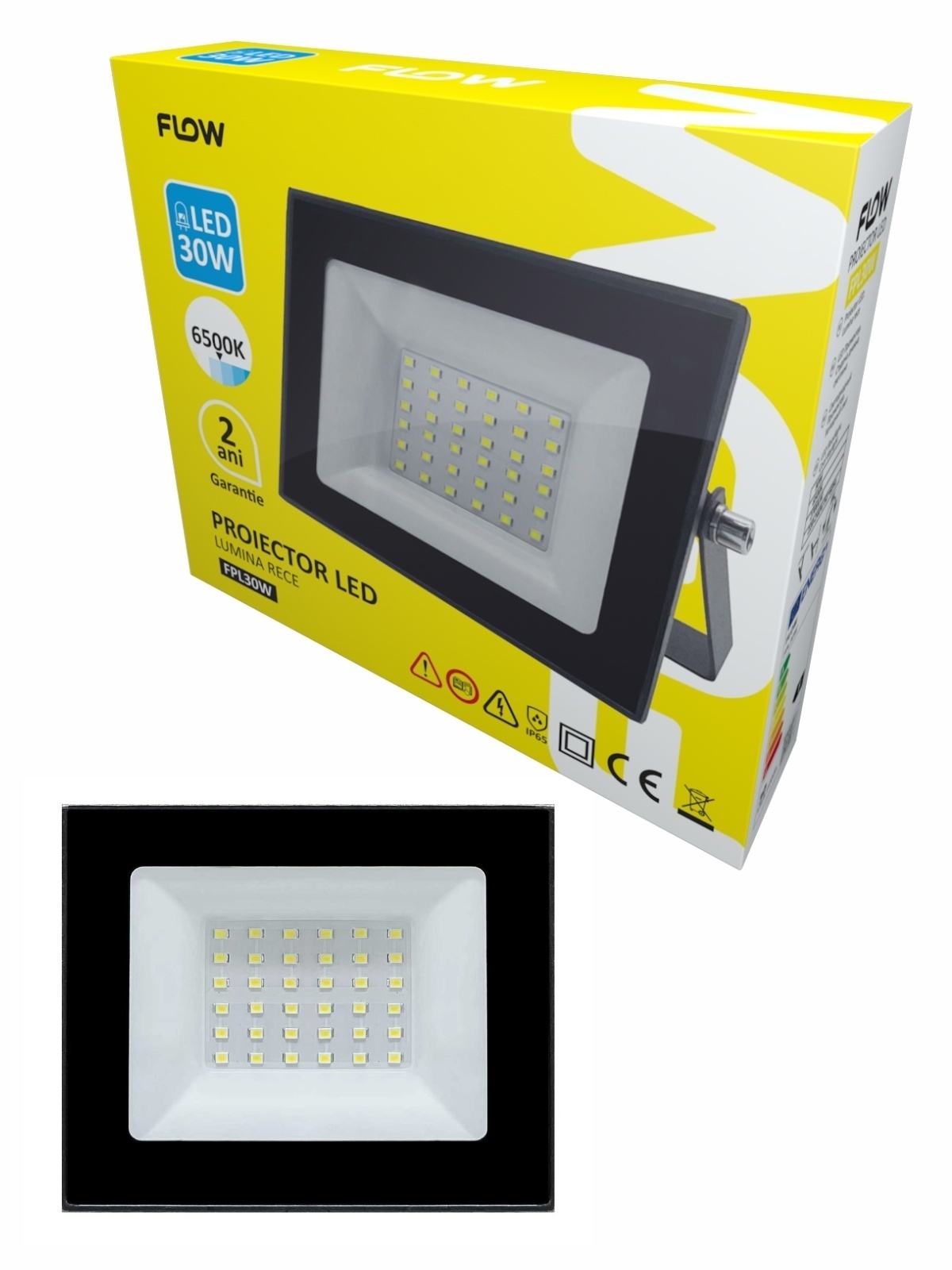 Proiector LED 30W 6500K Lumină Rece FLOW – FPL30W – In lucru Proiector LED 30W 6500K Lumină Rece FLOW – FPL30W - In lucru