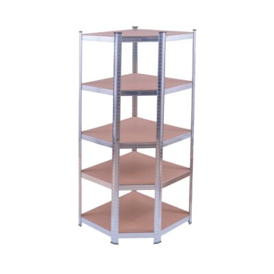 Raft de colț galvanizat 70x45x180 cm pentru depozitare ROTOR