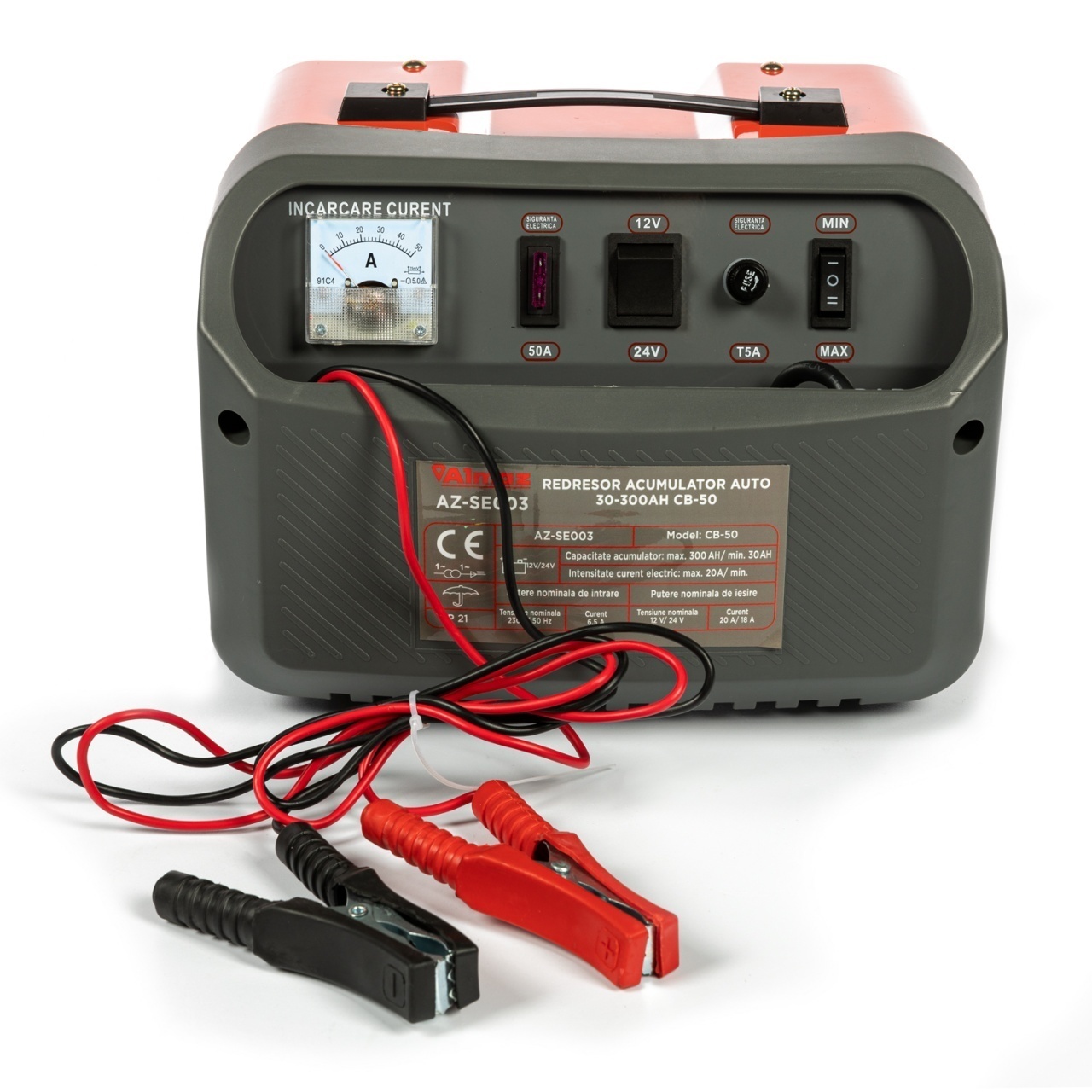 Redresor acumulator auto 30-300Ah CB-50 – Redresoare Redresor acumulator auto 30-300Ah CB-50 - Redresoare