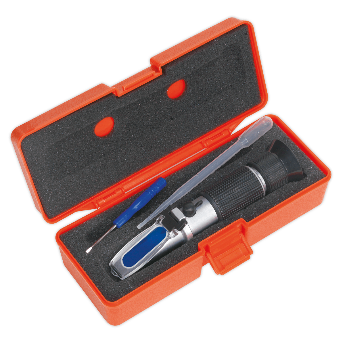 Refractometru (4 in 1), Sealey – In lucru Refractometru (4 in 1), Sealey - In lucru
