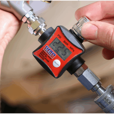 Regulator de presiune aer cu manometru digital