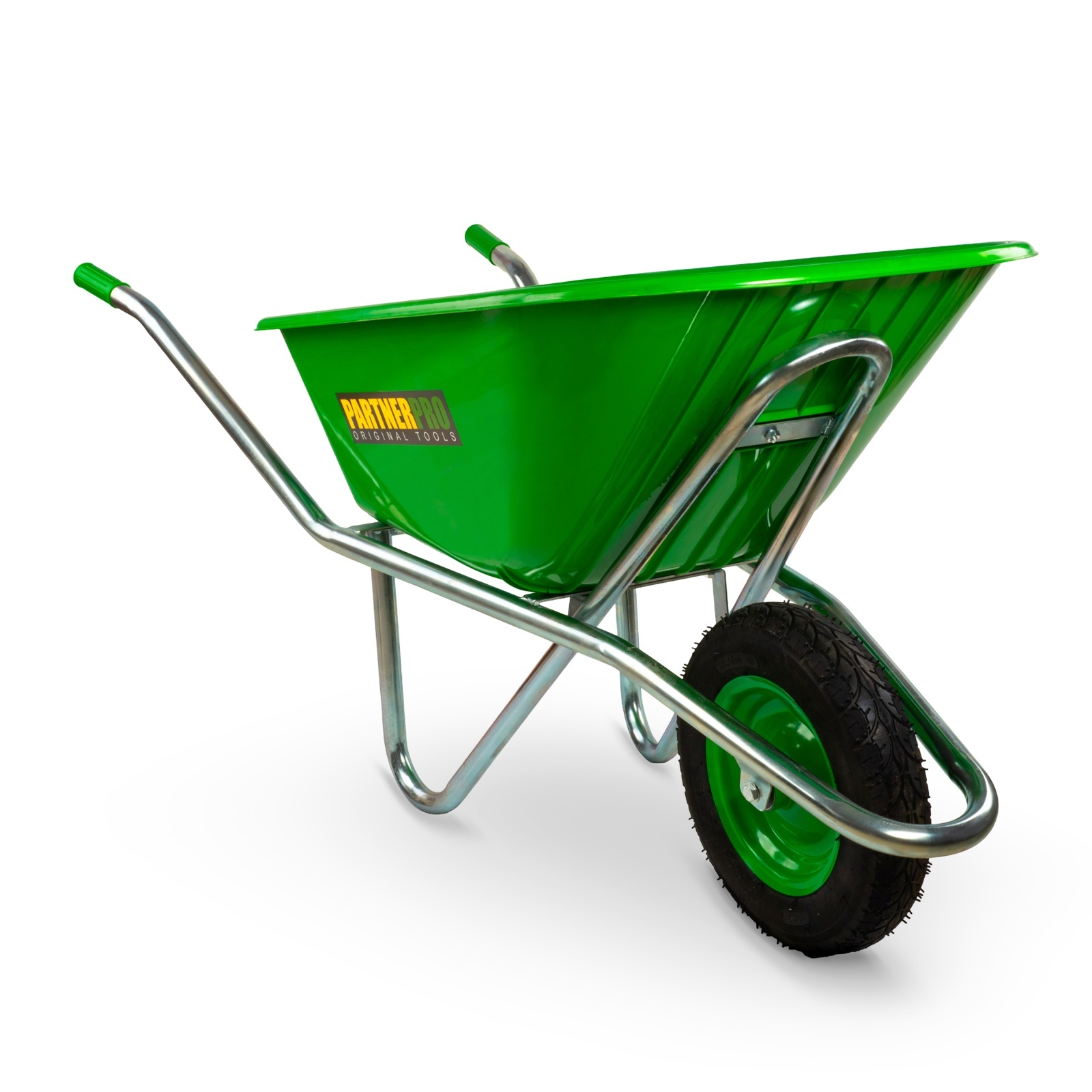 Roaba cuva din plastic 100L PARTNER PRO Cadru Galvanizat – Roabe/Lize si Carucioare Roaba cuva din plastic 100L PARTNER PRO Cadru Galvanizat - Roabe/Lize si Carucioare