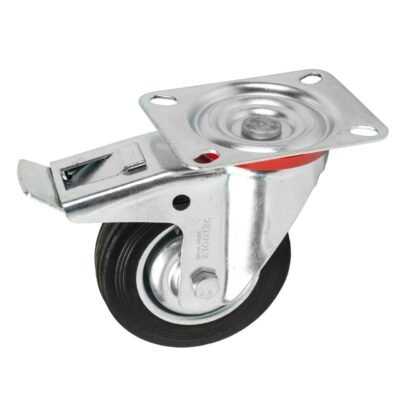 Roata pivotanta Detoolz, cauciuc 100x27mm CF G01