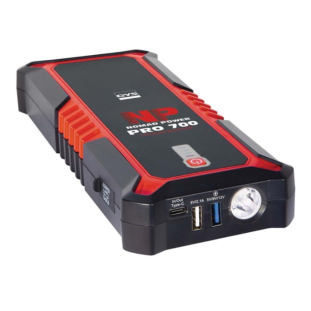 Robot de pornire 12V NOMAD POWER PRO 700, GYS – In lucru Robot de pornire 12V NOMAD POWER PRO 700, GYS - In lucru