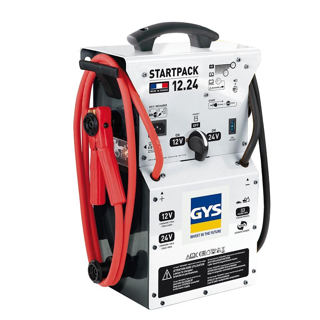 Robot de pornire portabil START PACK12.24 camioane, GYS – In lucru Robot de pornire portabil START PACK12.24 camioane, GYS - In lucru
