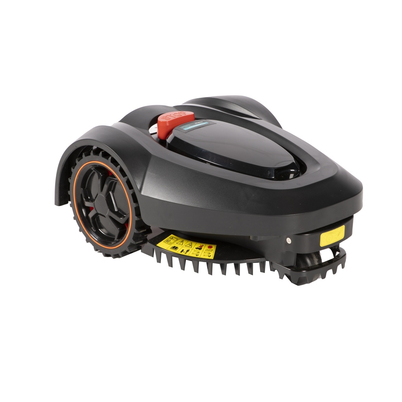 Robot de tuns gazon, 18 cm, acumulator 2Ah, 600 mp – In lucru Robot de tuns gazon, 18 cm, acumulator 2Ah, 600 mp - In lucru