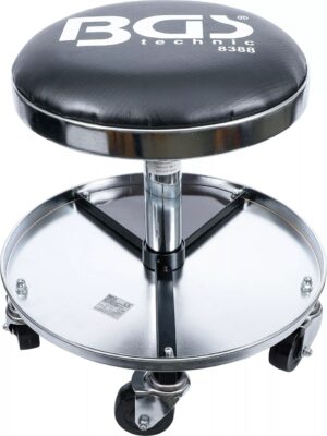 Scaun de lucru mobil pentru mecanici si tinichigii, BGS 8388