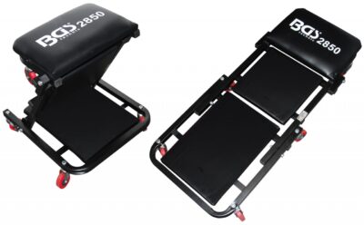 Scaun / pat de lucru pentru mecanici, capacitate max. 130-150Kg, BGS 2850