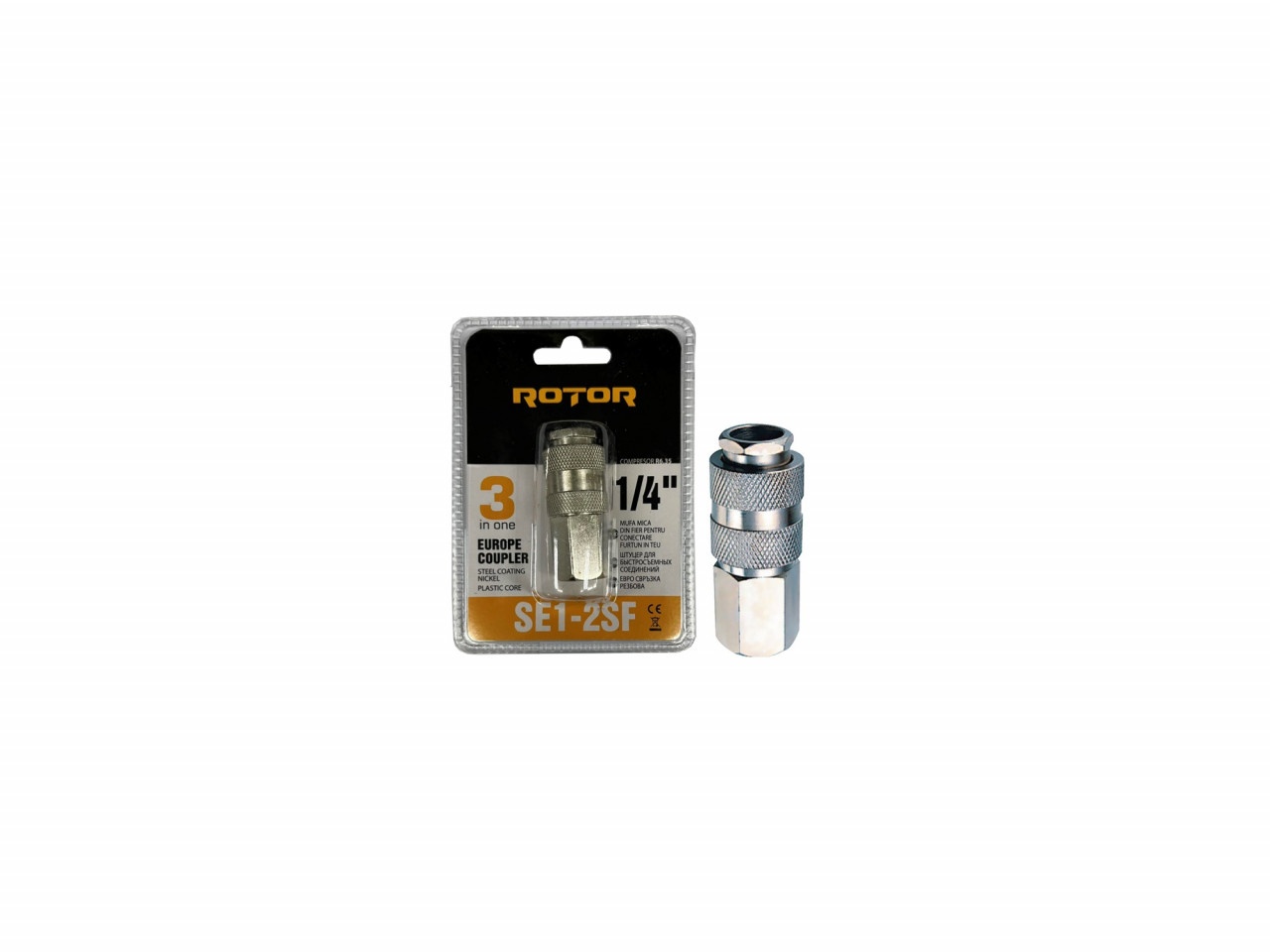 SE1-2SF Mufa rapida mama 1/4″ R6.35 ROTOR – In lucru SE1-2SF Mufa rapida mama 1/4" R6.35 ROTOR - In lucru