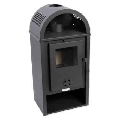 Semineu pe lemne cu arcada, brichete si carbune 7kw