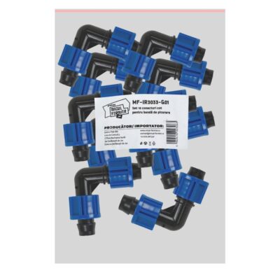Set 10 conector cot Micul Fermier, pentru banda de picurare