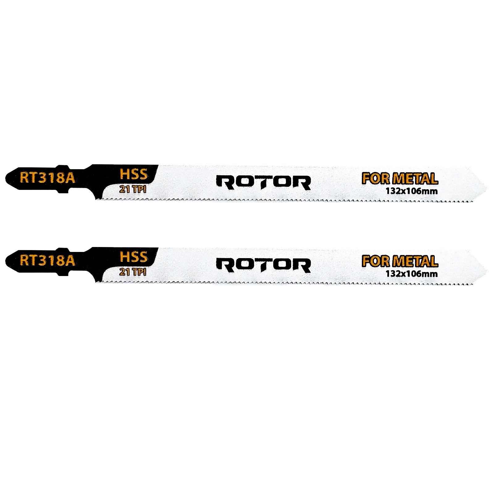 Set 2 buc Panza fierastrau pendular pentru metal, ROTOR RT318A HSS – In lucru Set 2 buc Panza fierastrau pendular pentru metal, ROTOR RT318A HSS - In lucru