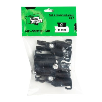 Set 4 conectori araci Micul Fermier tip A Ø11mm