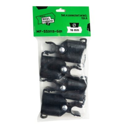 Set 4 conectori araci Micul Fermier tip A Ø16mm