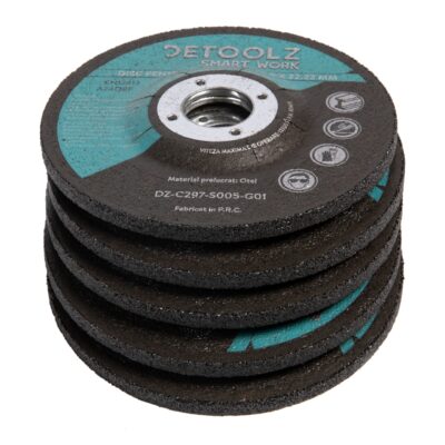 Set 5 discuri Detoolz pentru polizare, diametru 115 mm