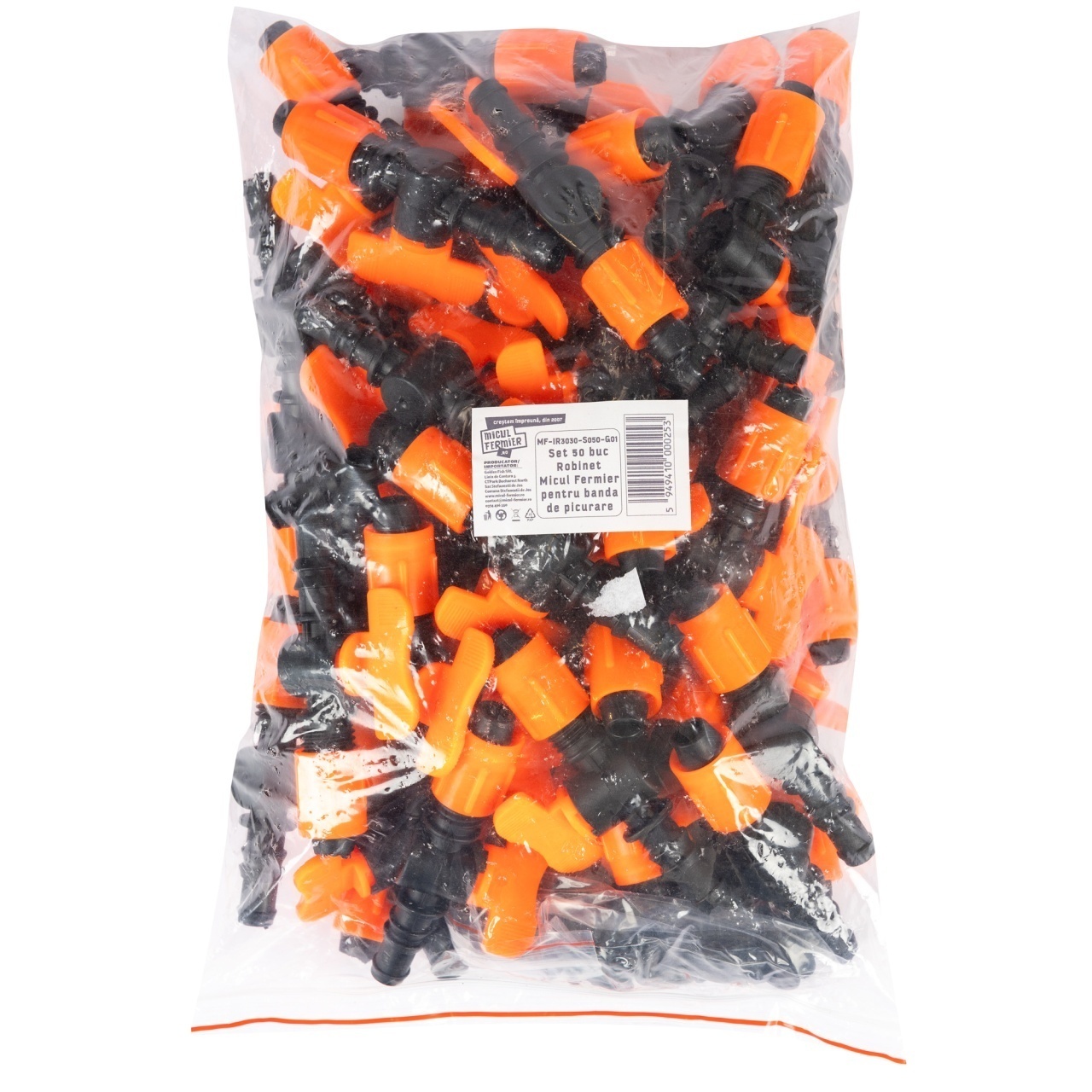 Set 50 buc robinet Micul Fermier pentru banda de picurare G01 – Accesorii diverse Set 50 buc robinet Micul Fermier pentru banda de picurare G01 - Accesorii diverse