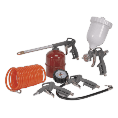 Set accesorii pentru aer comprimat, 5 piese, Sealey