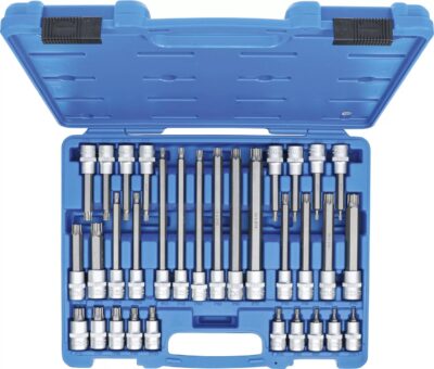 Set biţi 12, 5 mm (1/2") Profil TP (pentru Torx Plus) TP20 - TP70, 32 piese, BGS 5190
