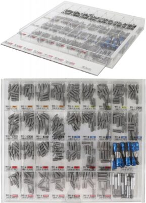 Set biti combinati cu antrenare 6,3 mm (1/4") pe Display + portbiti cu magnet, portbiti cu autoblocare | 340 piese, BGS 9328