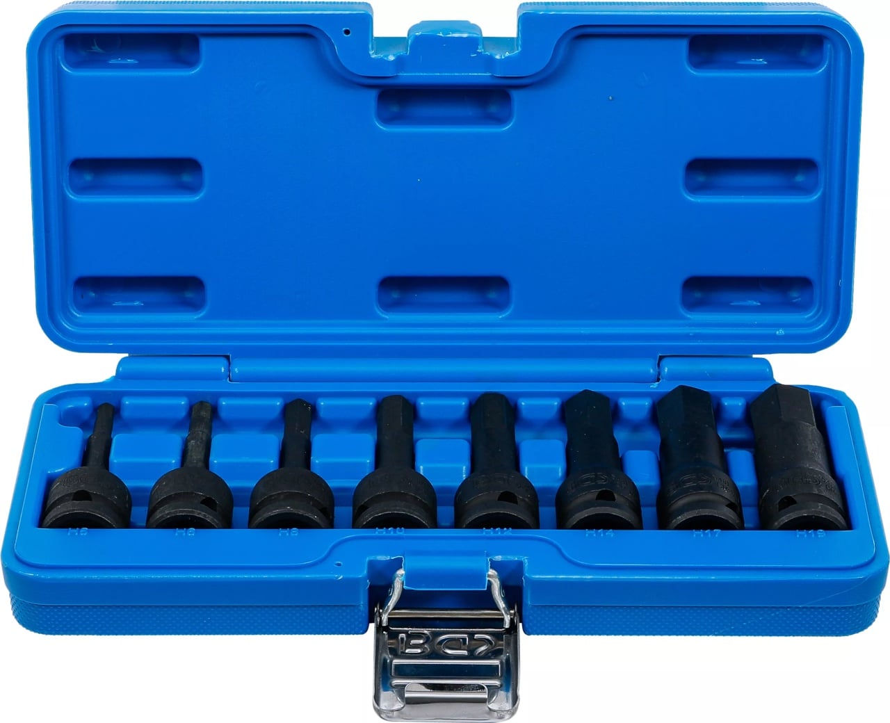Set biţi de impact Imbus 5 – 19 mm, lungime 75mm, antrenare cu tubulara 12,5 mm (1/2″), 8 piese, BGS 5481 – Chei Tubulare cu Biti Set biţi de impact Imbus 5 - 19 mm, lungime 75mm, antrenare cu tubulara 12,5 mm (1/2"), 8 piese, BGS 5481 - Chei Tubulare cu Biti