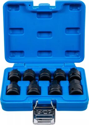 Set biti Imbus de impact 5 -19 mm, antrenare cu tubulara 1/2”, 9 piese, BGS 5485