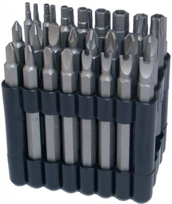 Set biti speciali, lungi 1/4'',32 piese, BGS 762