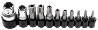 Set biti tamperproof ,11 piese, BGS 786