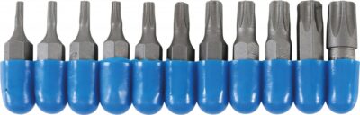 Set biti Torx T7 - T45, antrenare 1/4", 11 piese, BGS 784