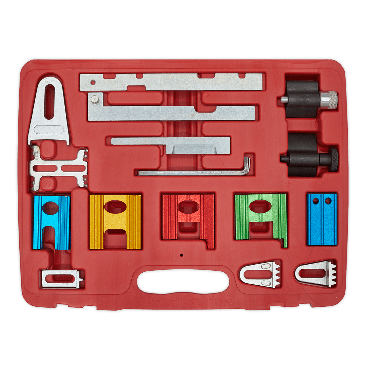 Set blocatori motor diesel/benzina, 16 piese – Blocaj distributie Set blocatori motor diesel/benzina, 16 piese - Blocaj distributie