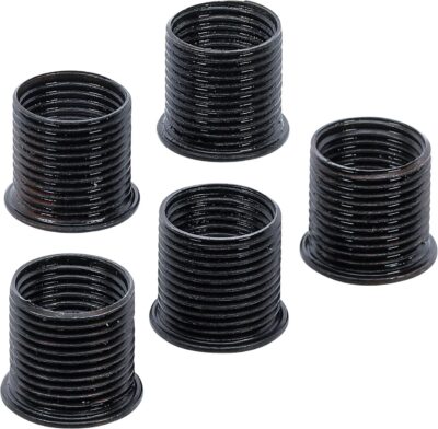 Set bucse pentru reparatii filete bujii M14x1.25, 5 piese, BGS 149-16