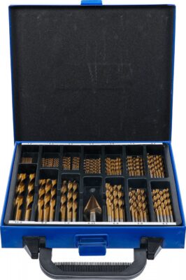 Set burghie HSS titan, 119 piese, 44936 mm, BGS 2009