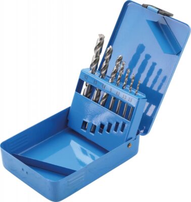 Set burghie Ø 2,5 - 10,2 mm, cote de pregaurire pentru filetare, 7 piese, BGS 9580