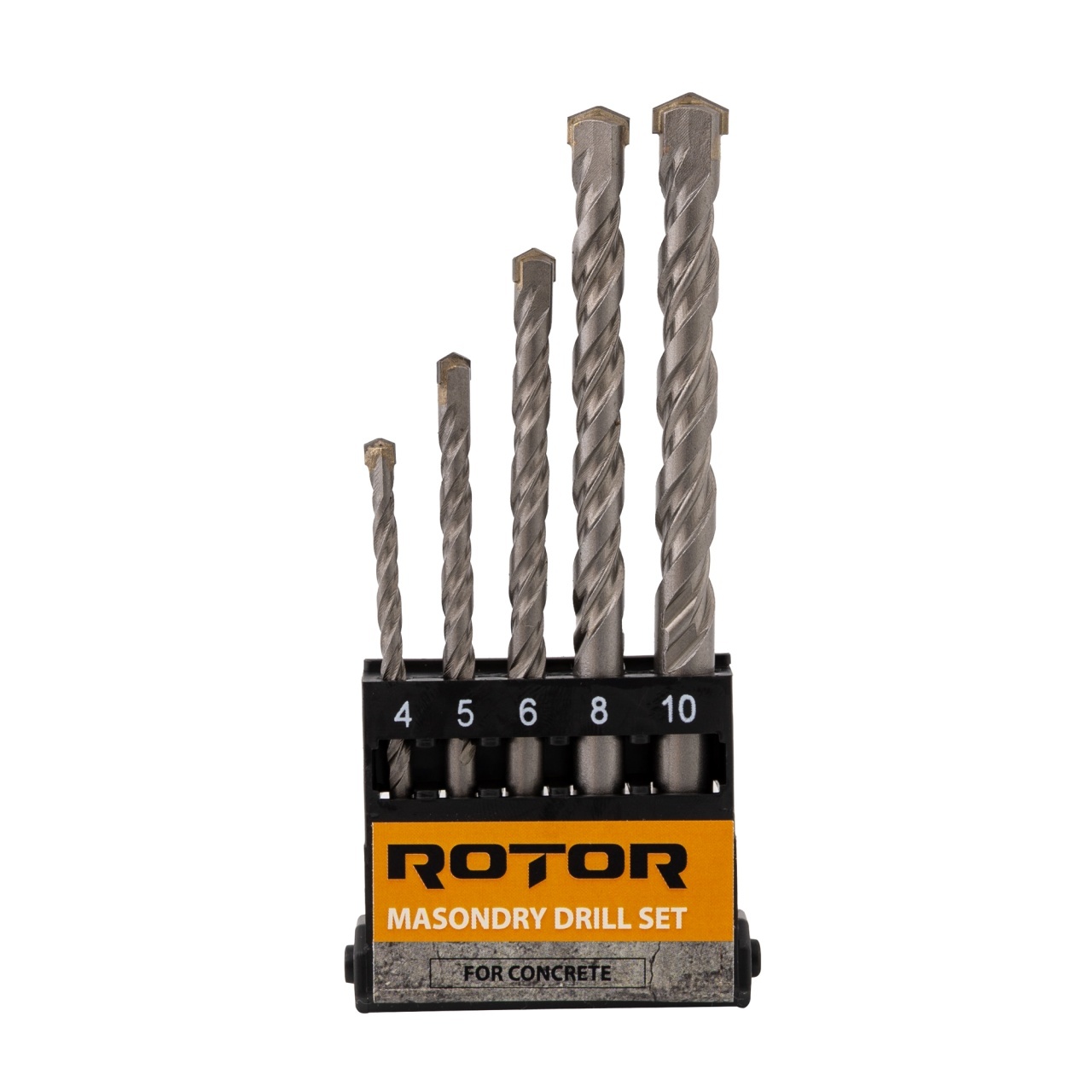 Set burghie pentru beton, 5 piese ROTOR RBB5 – In lucru Set burghie pentru beton, 5 piese ROTOR RBB5 - In lucru