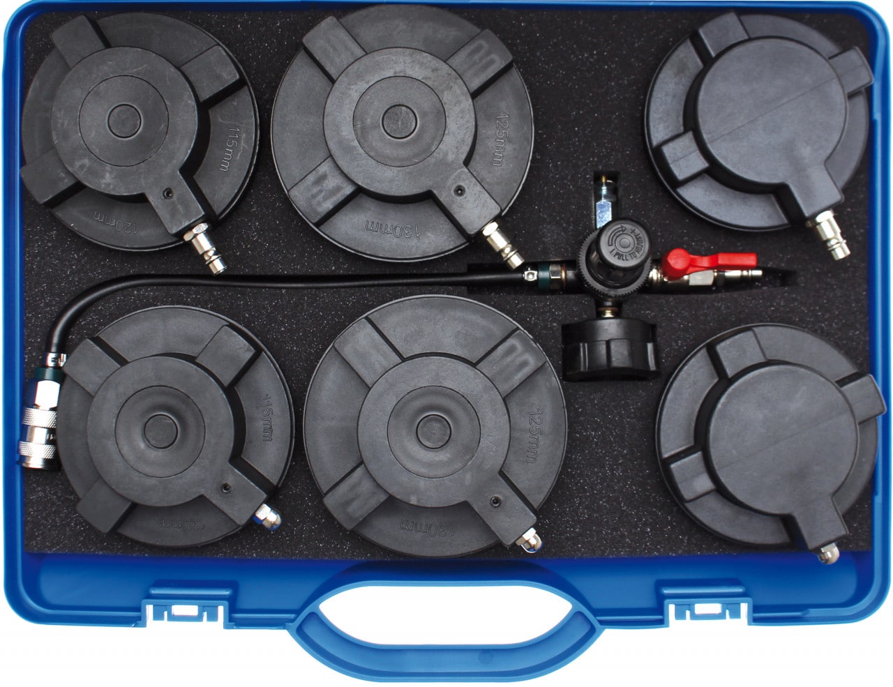 Set capace pentru testarea sistemului turbo la camioane, BGS 8959 – Motor Set capace pentru testarea sistemului turbo la camioane, BGS 8959 - Motor