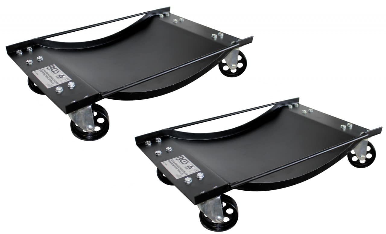 Set carucioare pentru deplasat masini avariate, latimea max. a anvelopei 360mm, dimensiuni: 385 x 605 mm, sarcina max. 450Kg/buc, BGS 8386 – Scule service roti Set carucioare pentru deplasat masini avariate, latimea max. a anvelopei 360mm, dimensiuni: 385 x 605 mm, sarcina max. 450Kg/buc, BGS 8386 - Scule service roti