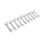 Set chei combinate scurte 10 piese 10‑19 mm Sealey - Truse Scule